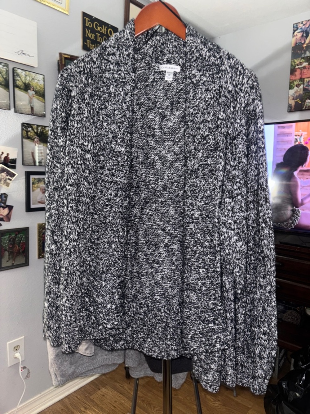 Croft & Barrow Open Front Cardigan